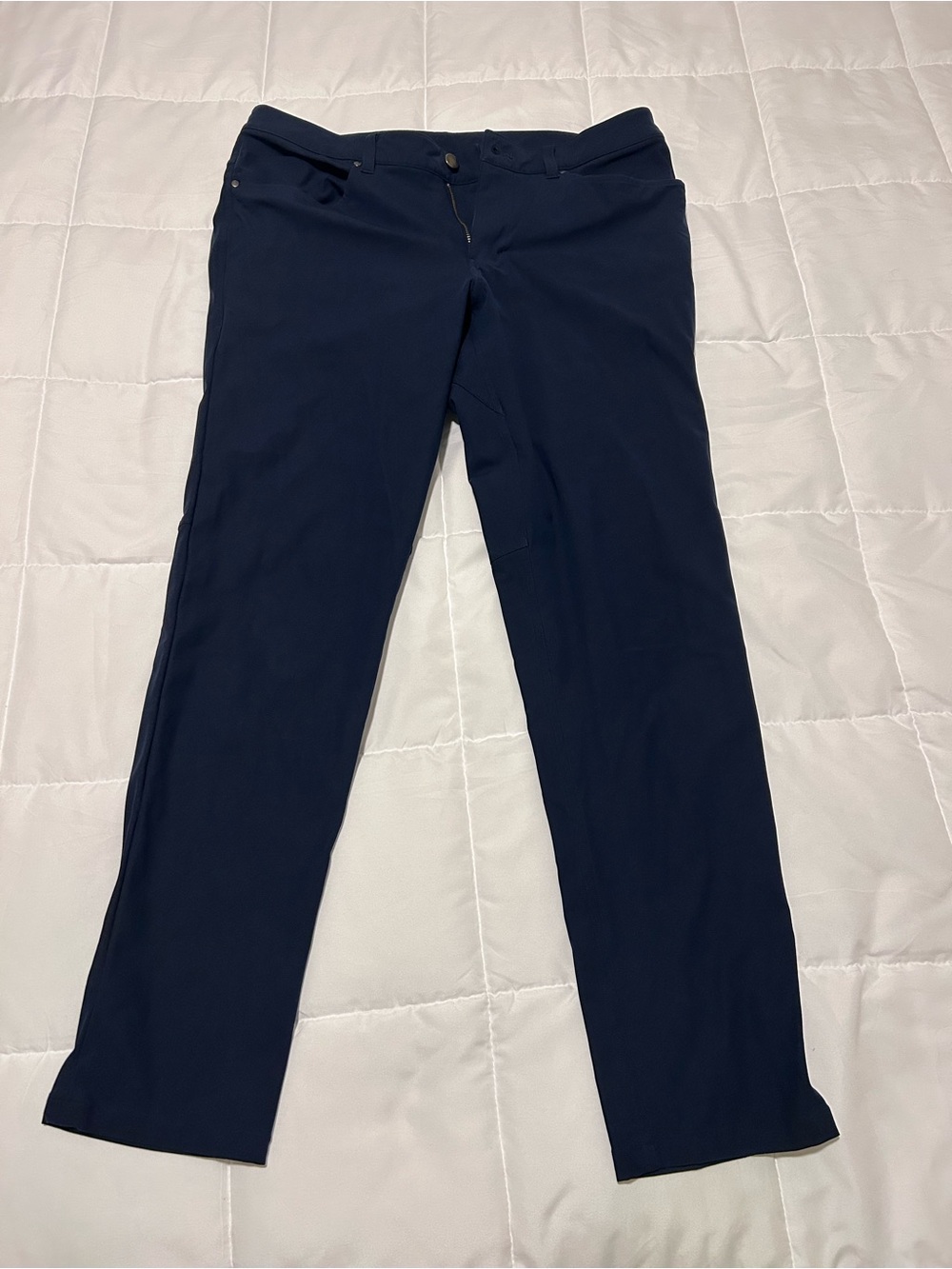lululemon athletica Men's Navy ABC Classic Fit Pants 32 x 30
